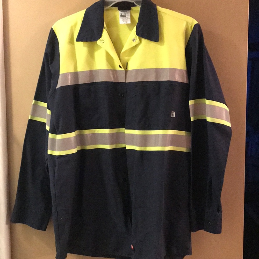 Mens safety work shirt